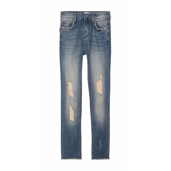 Zadig & Voltaire Eva Use Bleu Jeans.